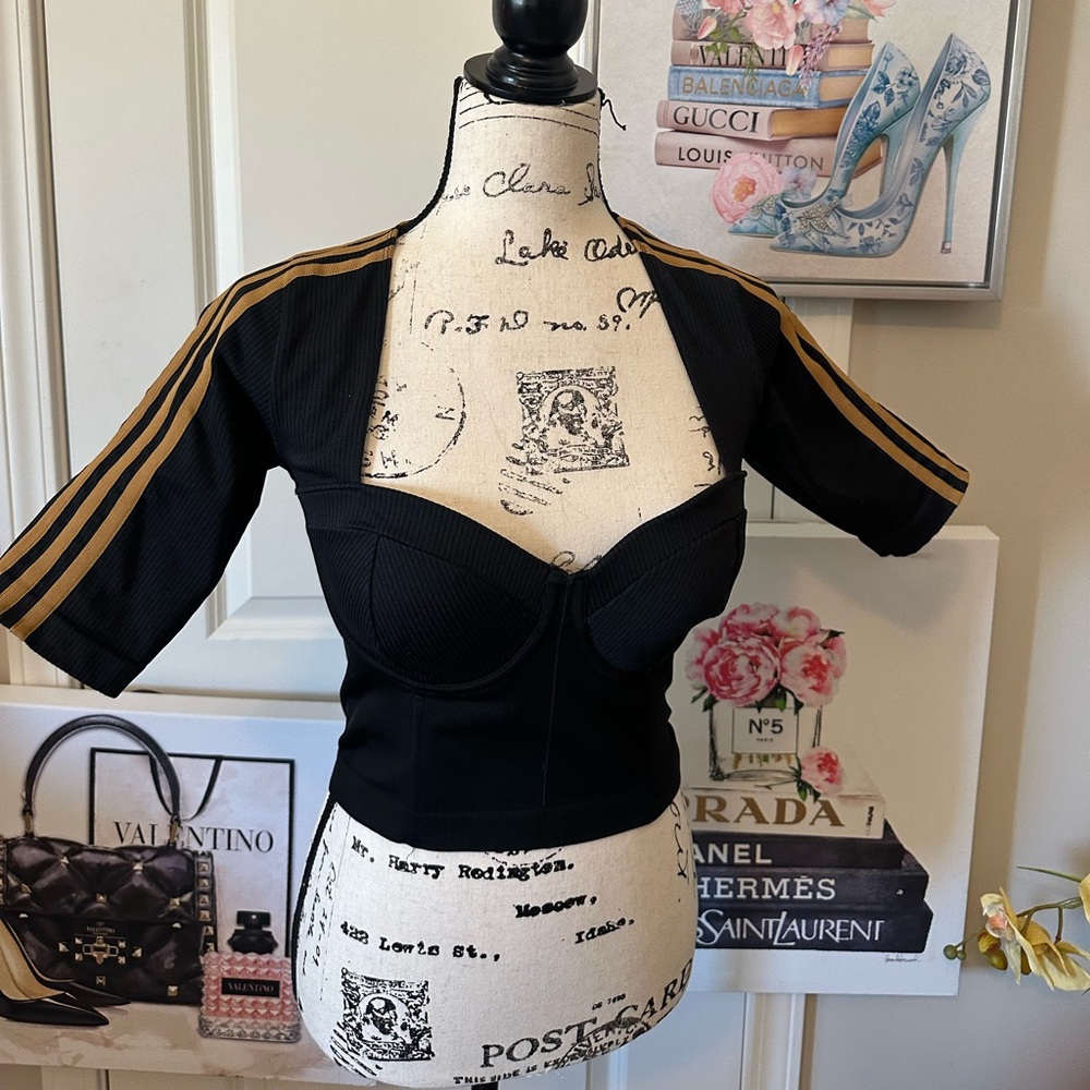 adidas Ivy Park Circular Knit Crop Top